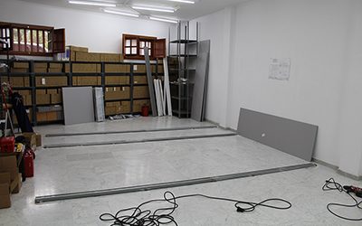 Comienzan las obras para la renovación de las instalaciones del Archivo Municipal del Ayuntamiento de Tegueste