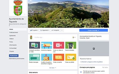 El Ayuntamiento de Tegueste trabaja en la mejora de contenidos e imagen de la web institucional y redes sociales