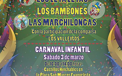 Zetas-Zeta, Marchilongas y Bambones estarán presentes dentro del programa del Carnaval de Tegueste