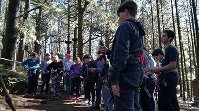Más de 30 jóvenes participan en el II Campamento de Convivencia celebrado en La Esperanza
