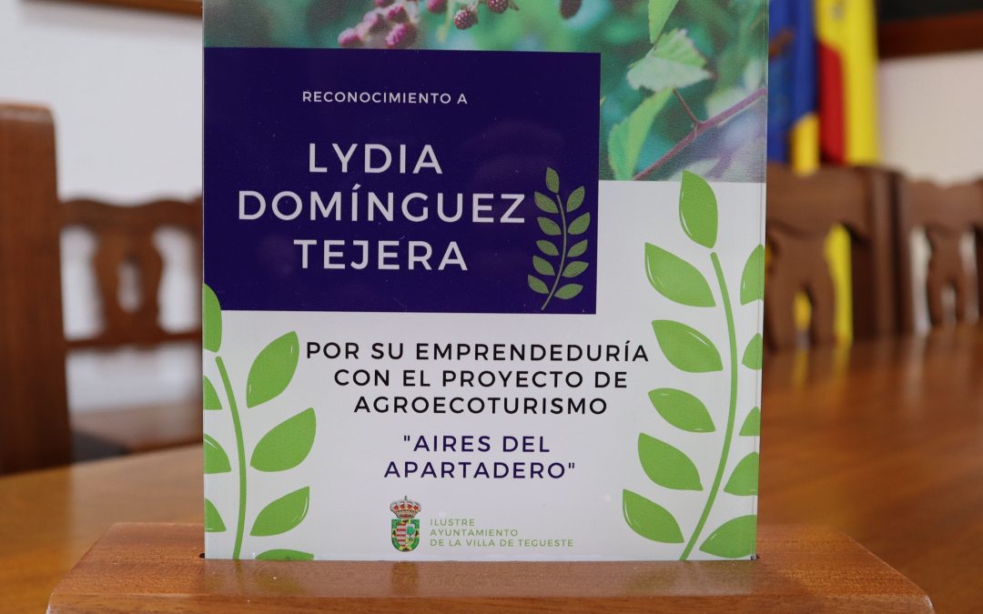 El Ayuntamiento reconoce a la productora ecológica Lydia Domínguez, Premio nacional de Excelencia a la Innovación
