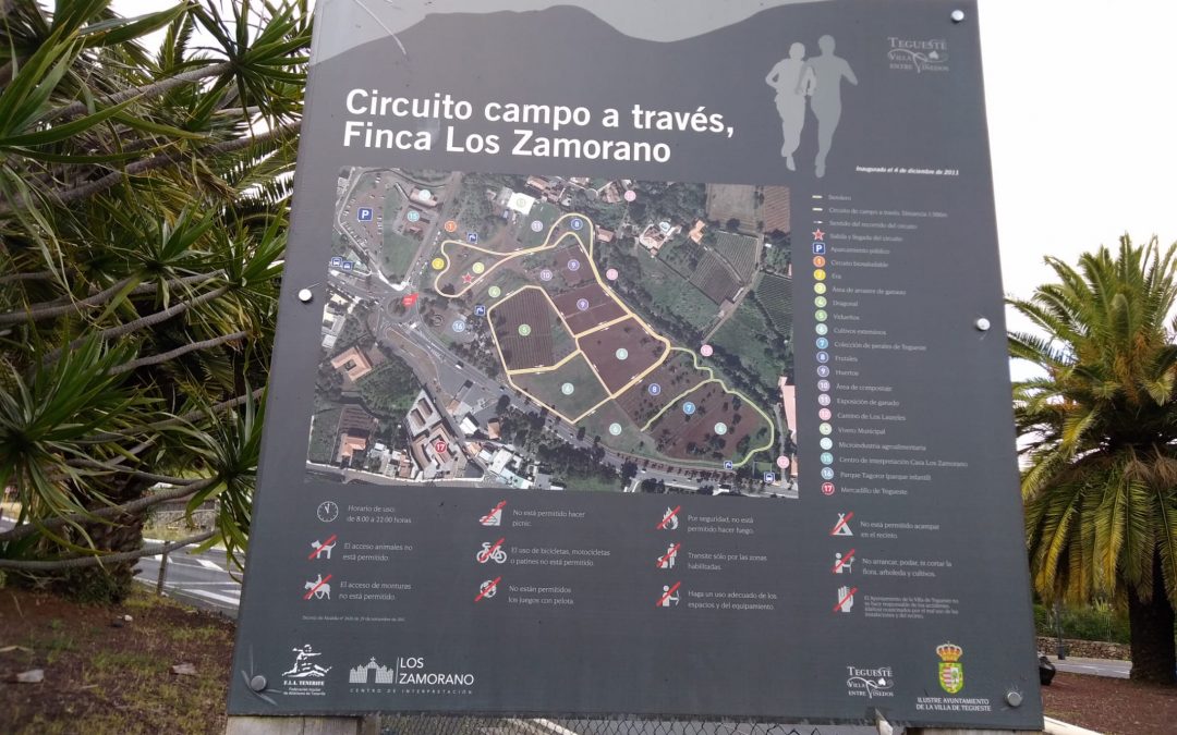 El Ayuntamiento de Tegueste permite realizar deporte, paseo o actividad física en la Finca Los Zamorano a partir de hoy