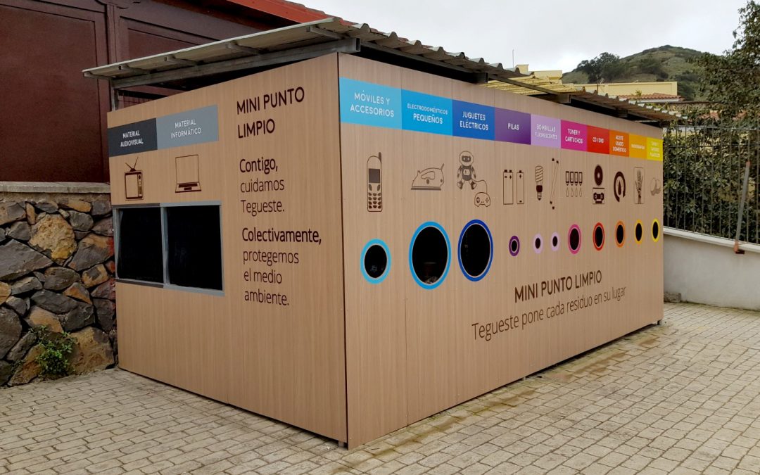 El Ayuntamiento de Tegueste reabre el Mini Punto Limpio ubicado en el Mercadillo del Agricultor