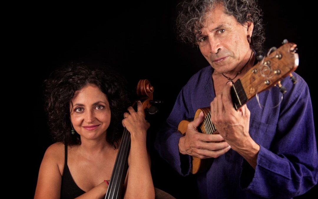 El cantautor Juan Mesa y la chelista Yurena Darias ofrecen un concierto este fin de semana en Tegueste