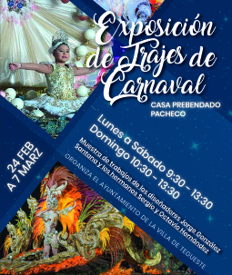 La Casa Prebendado Pacheco acogerá una exposición dedicada al Carnaval