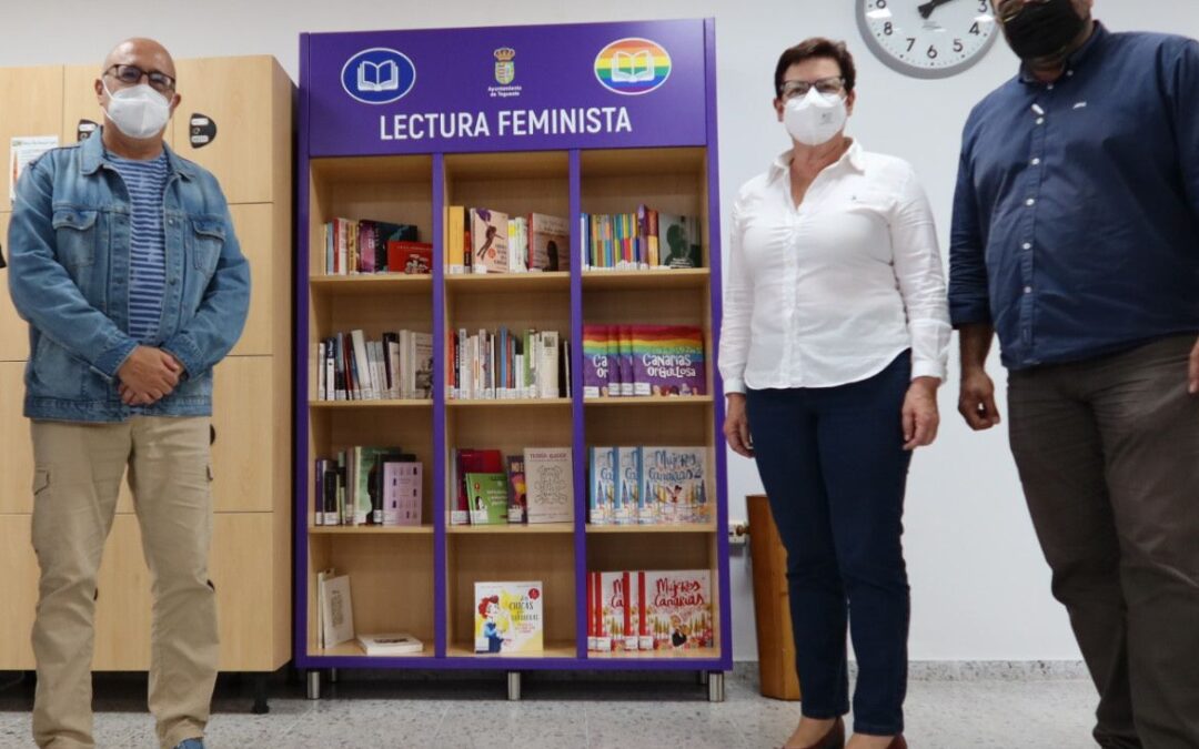 Inaugurado el espacio dedicado a la  ‘Lectura feminista’ en la Biblioteca Municipal