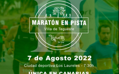 La Villa de Tegueste acoge este 2022 la única maratón en pista de Canarias