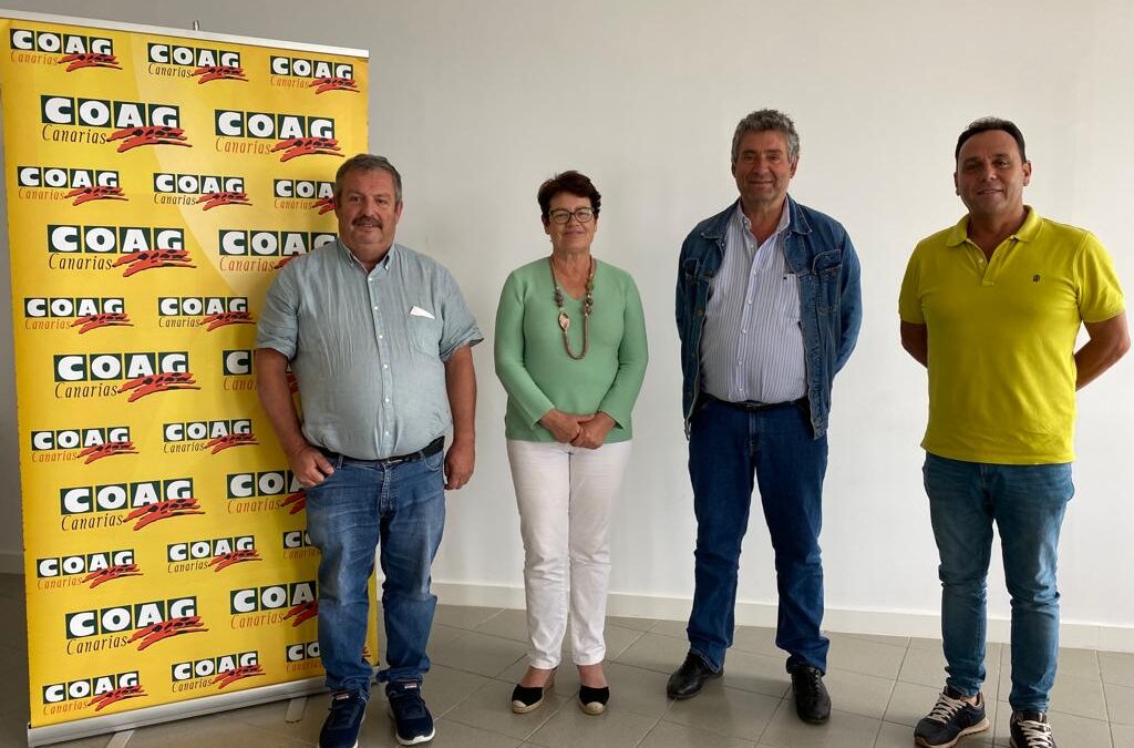 El Ayuntamiento de Tegueste trata con la COAG las principales necesidades del sector primario