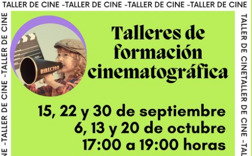 Taller gratuito de formación cinematográfica en Tegueste