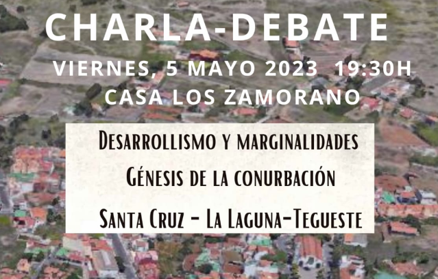 La Casa los Zamorano acoge una charla debate el día 5 de mayo