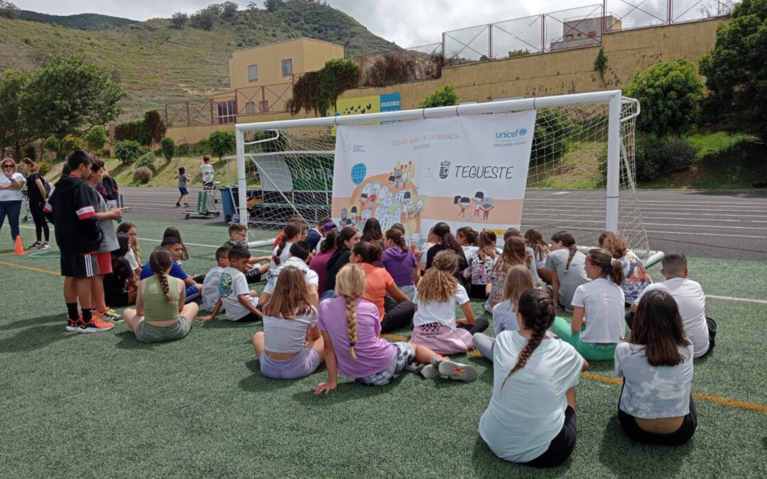 250 escolares participan en la jornada ‘Tegueste Saludable’ para la promoción del deporte y la salud