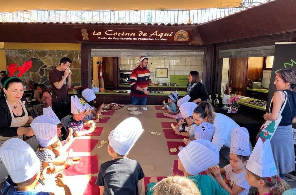 Tegueste impulsa el campamento infantil ‘Mini Chef’ para inculcar la cocina de kilómetro cero a los más pequeños