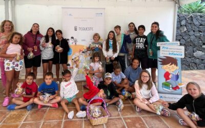 22 niños y niñas de Tegueste finalizan las actividades de Verano de Colonias Urbanas, del Programa CaixaProInfancia