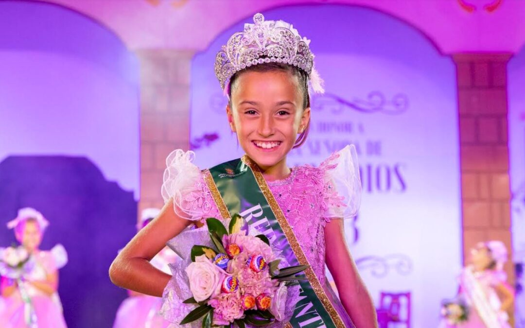 Marta Acosta Díaz se corona como reina infantil de las Fiestas de Los Remedios 2023