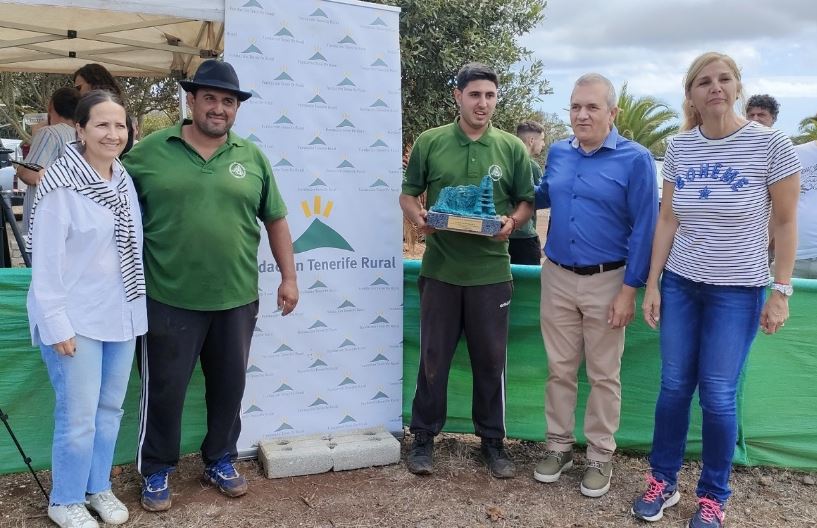 Víctor González y Guillermo González, ganadores del Concurso de Arrastre, en ‘Toros de Tercera’