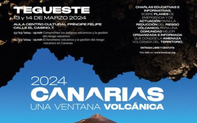 El programa educativo «Canarias: una ventana volcánica en el Atlántico» estará presente en Tegueste, los días 13 y 14 de marzo