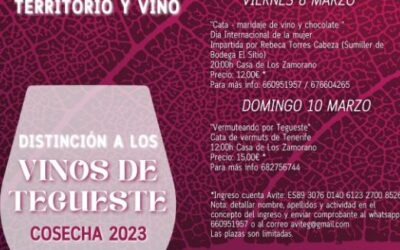 Tegueste acoge una nueva edición de la Distinción a los Vinos cosechados en el municipio durante el 2023