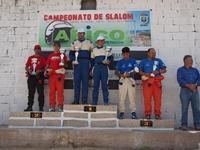 Los ganadores del slalom