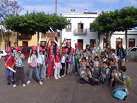 Alumnos del colegio María del Carmen Fernández